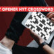 vault opener nyt crossword